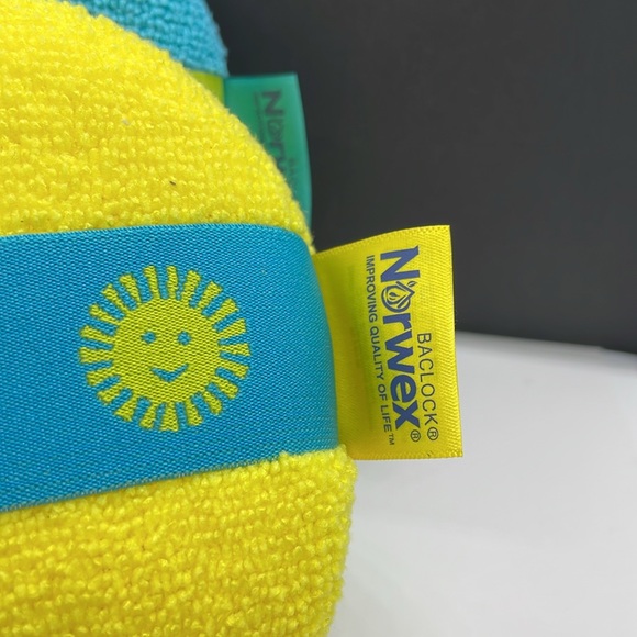 Norwex Kids Bath Sponge Blue and Yellow Brand New - Picture 3 of 8